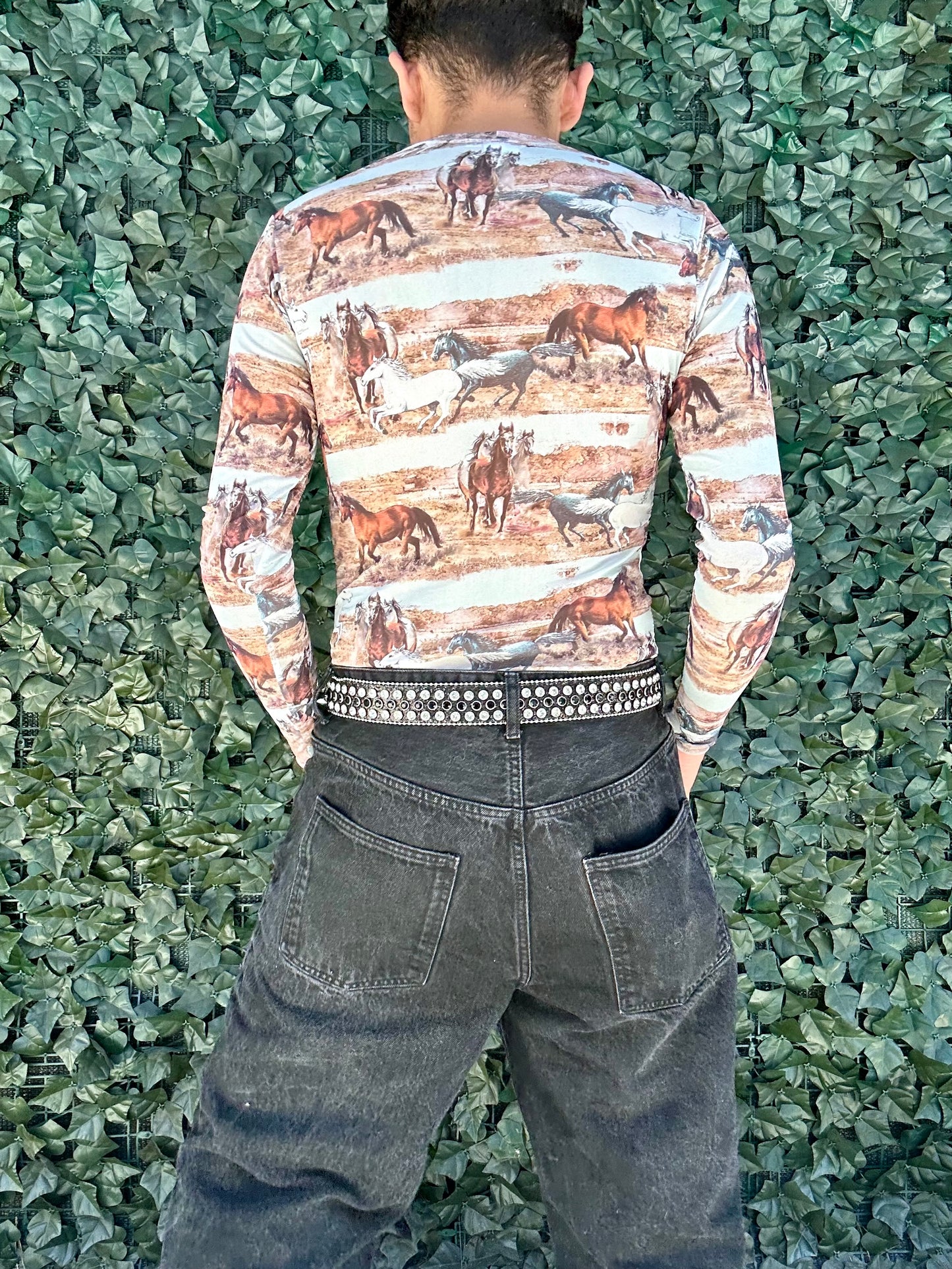 Horses tight tee
