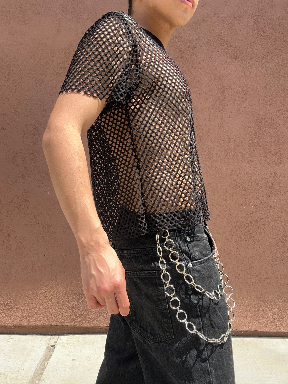 Fishnet shirt