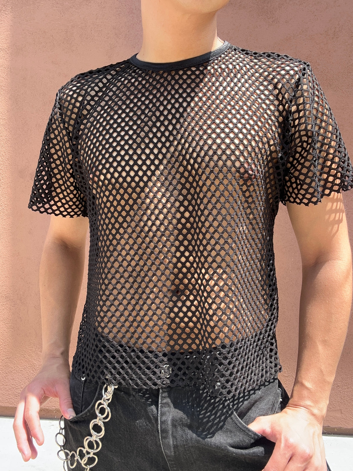 Fishnet shirt