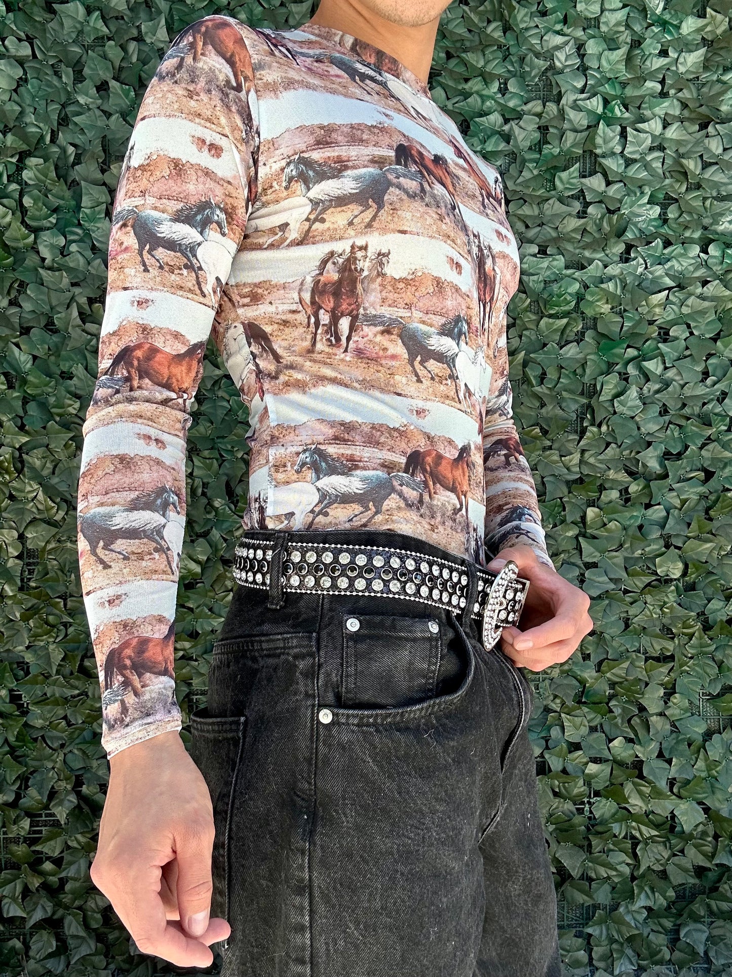 Horses tight tee