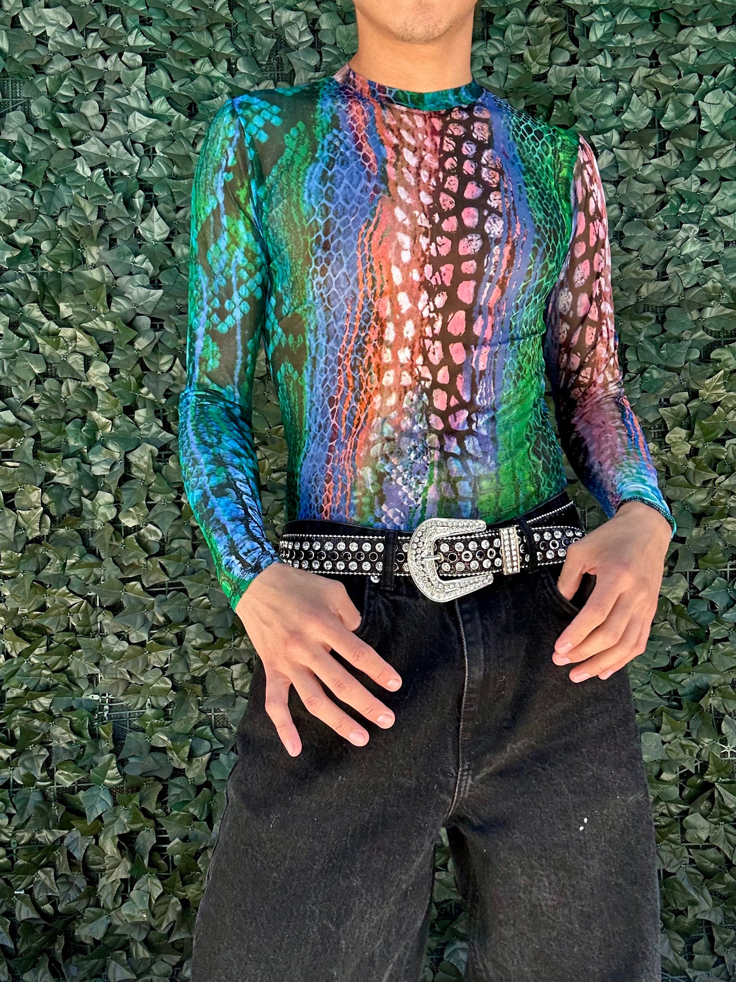 Colorful Snake skin