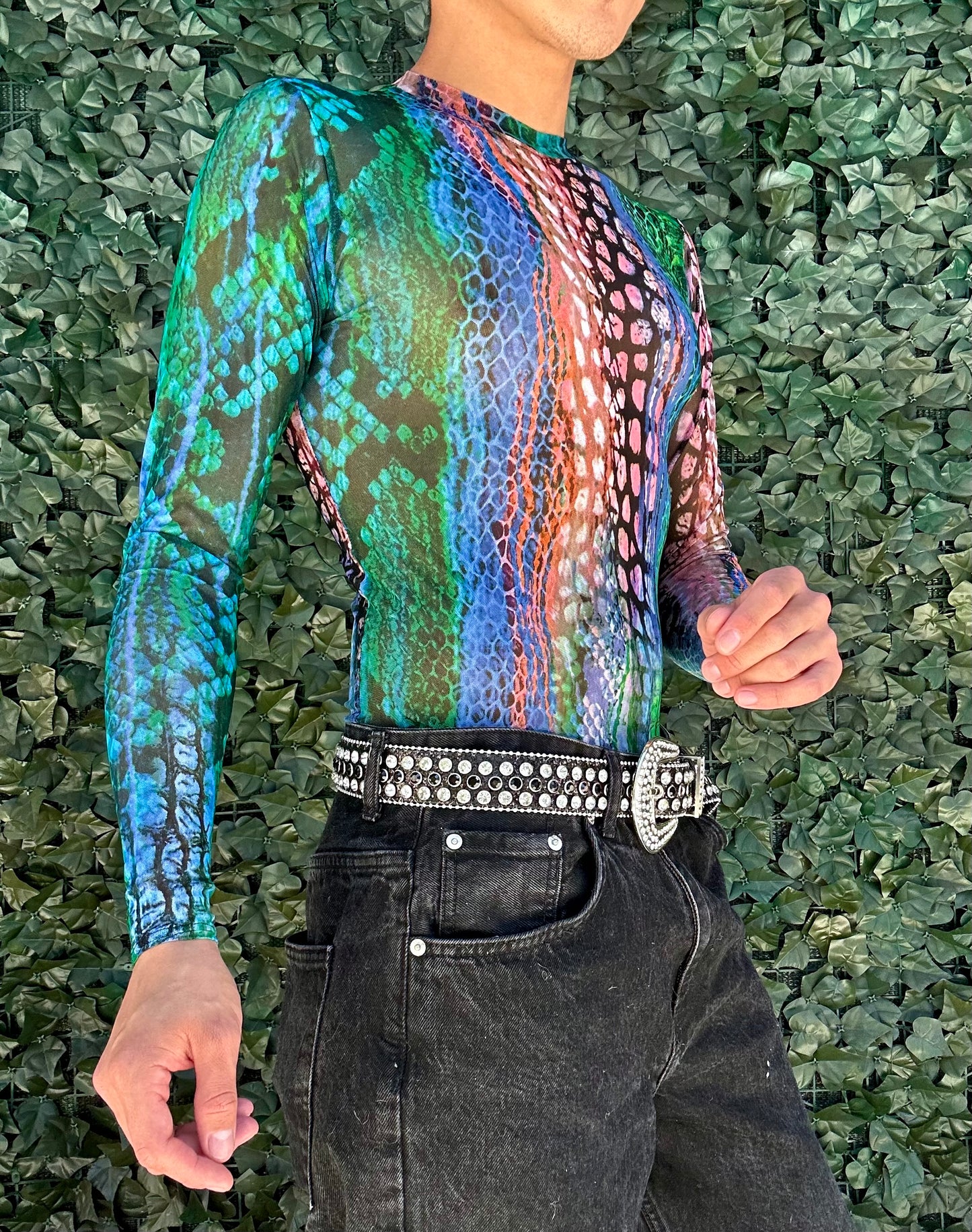 Colorful Snake skin