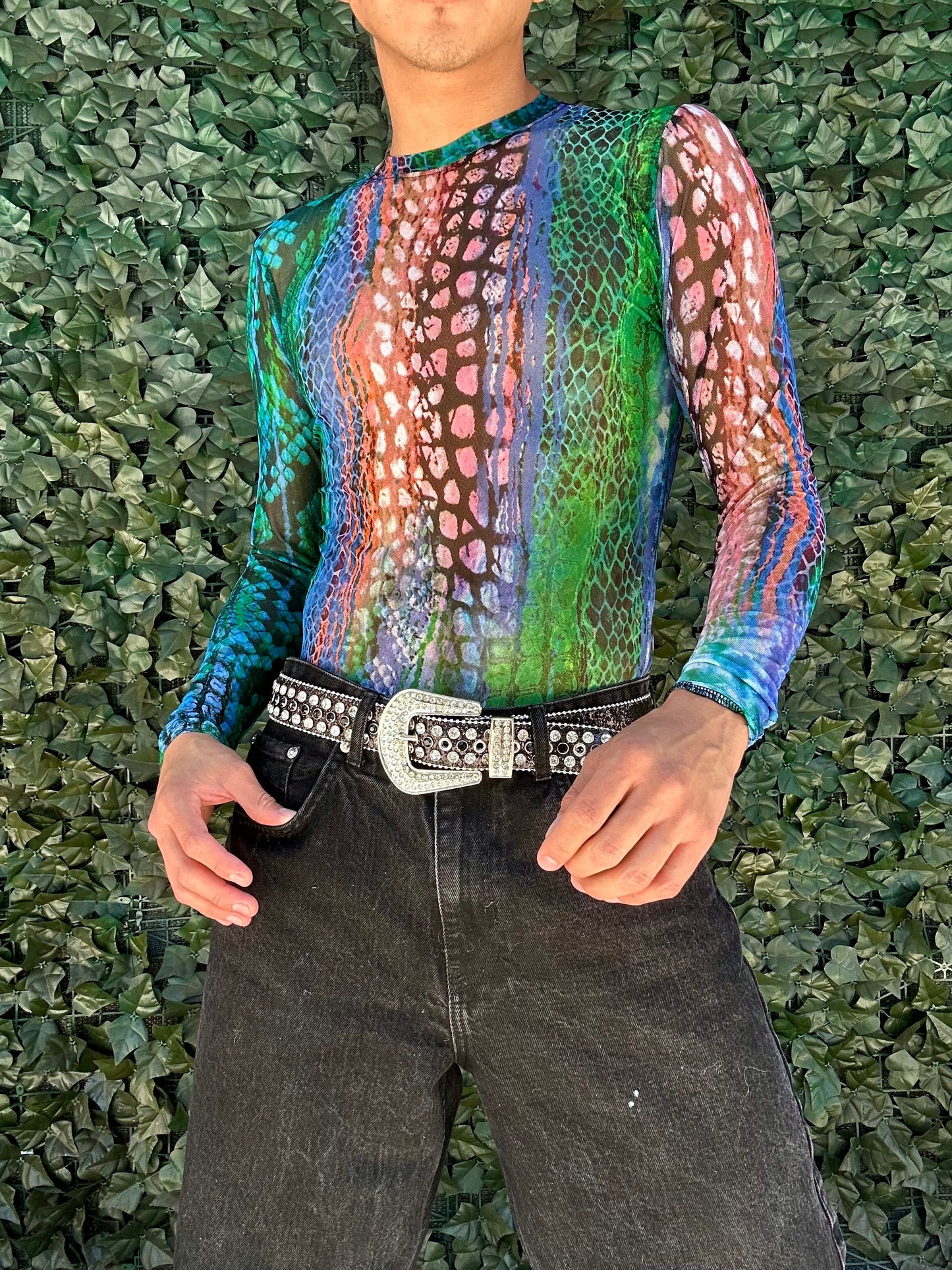 Colorful Snake skin