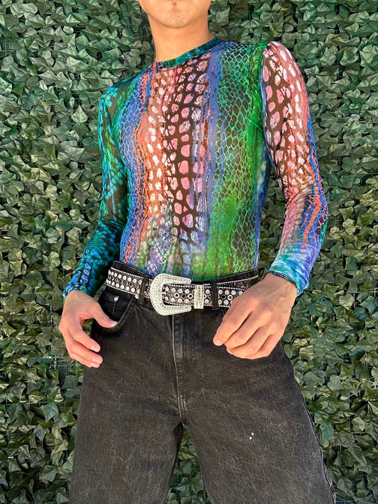Colorful Snake skin