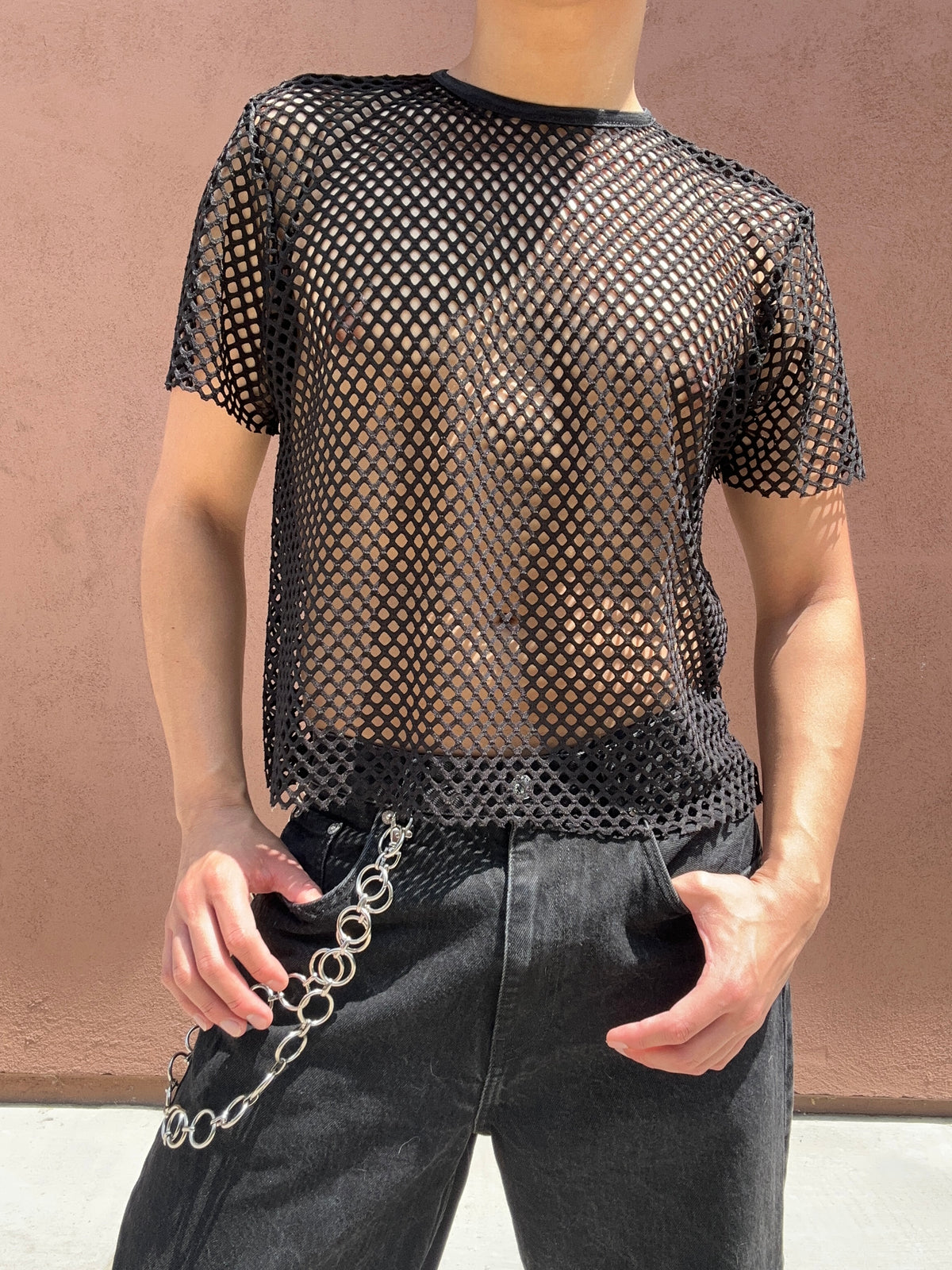 Fishnet shirt