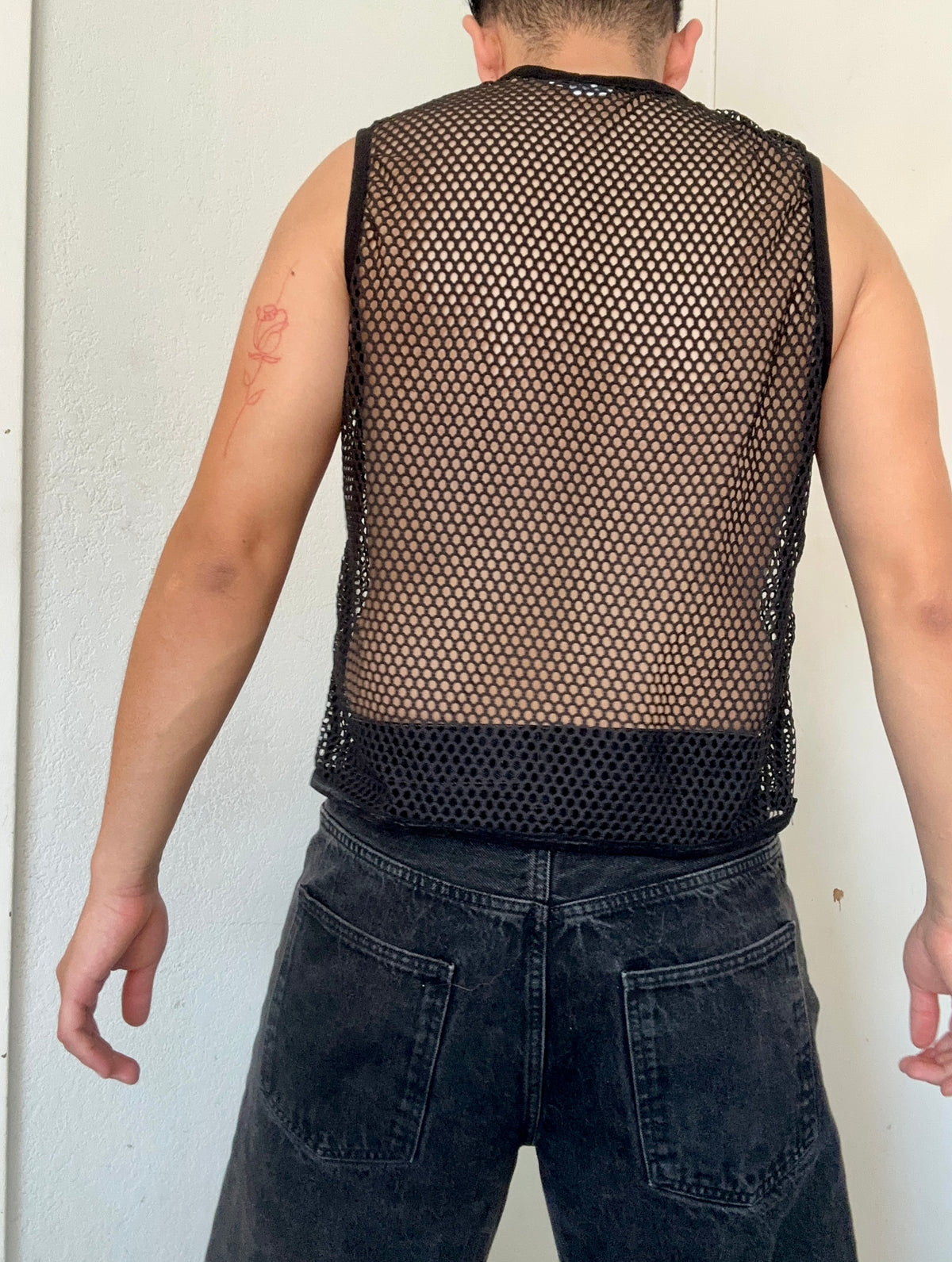 Fishnet Tank Top